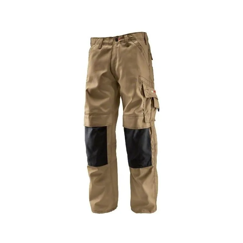  Pantalone con Ginocchiere Wkt05 Beige Taglia l V82-50