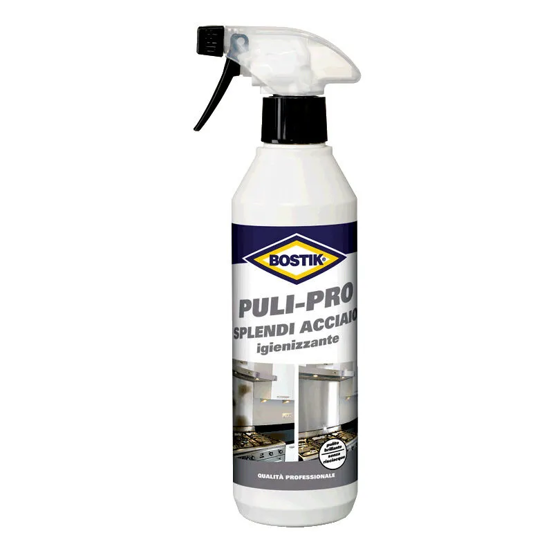 Bostik puli-pro splendi acciaio 500 ml.