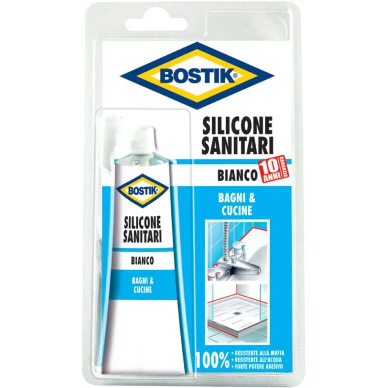  - Silicone 60 Ml Bianco - 12 Pz