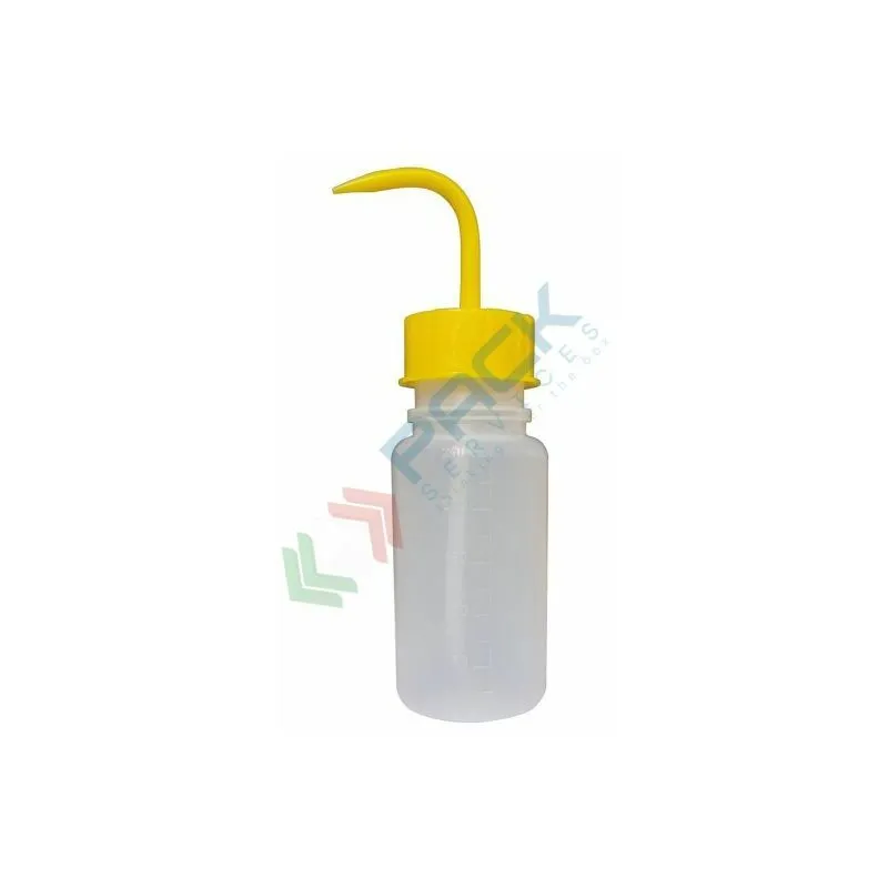 Pack Services - Spruzzetta in pe integrale, 250 ml, tappo GL45, giallo - Neutro