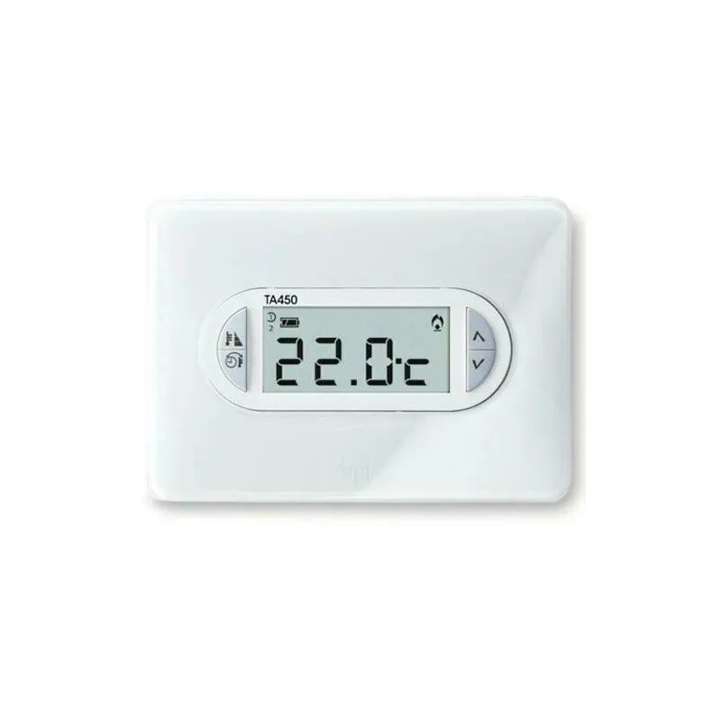 Termostato digitale parete bianco non programmabile ad orari - TA/450 - 6940020 - 