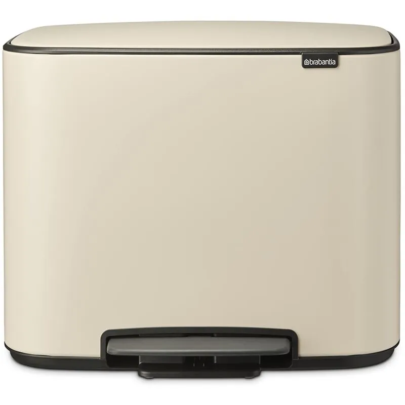  - Bo Pattumiera a Pedale 36L - Cestino Grande per la Cucina - Apertura Soft-Touch - Bidoni per Rifiuti con Secchio Interno Rimovibile