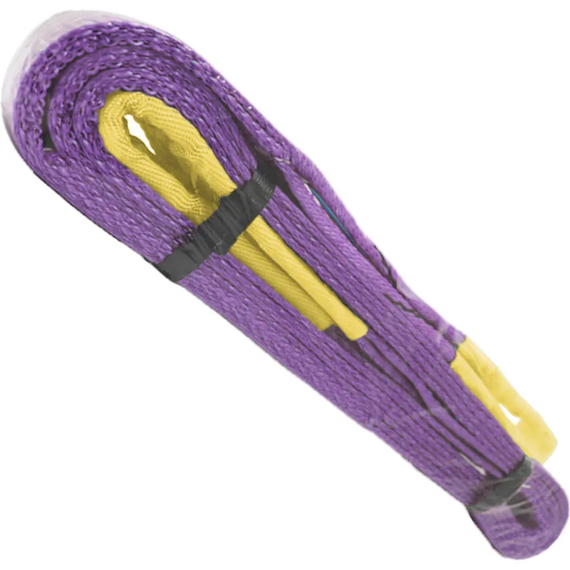  - braca braga cinghia viola 1 ton t lunghezza 2 mt metri fascia sollevamento 599