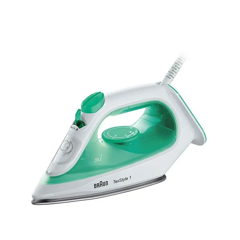  - TexStyle 1 si 1040 gr Steam iron Ceramic soleplate 2000 w Green, White