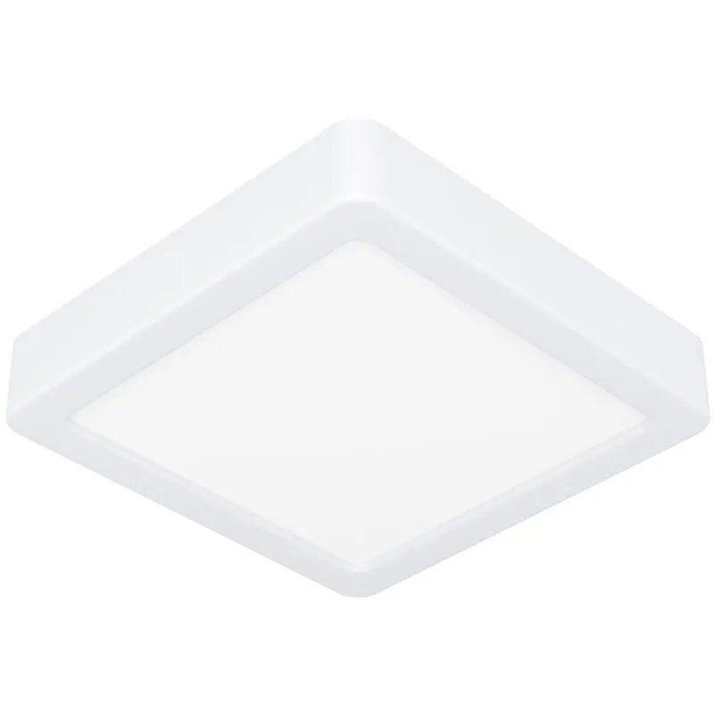 Plafoniera Moderna Fueva 5 In Acciaio Bianco Led Integrato 11W 3000K Ip44