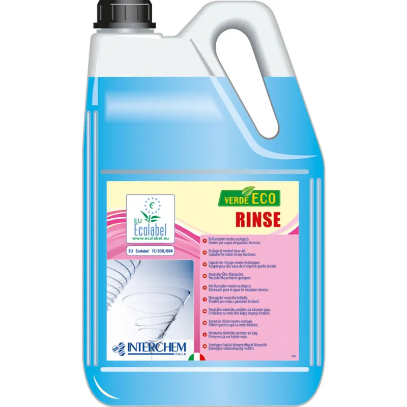 Brillantante neutro Verde Eco Rinse 5 litri