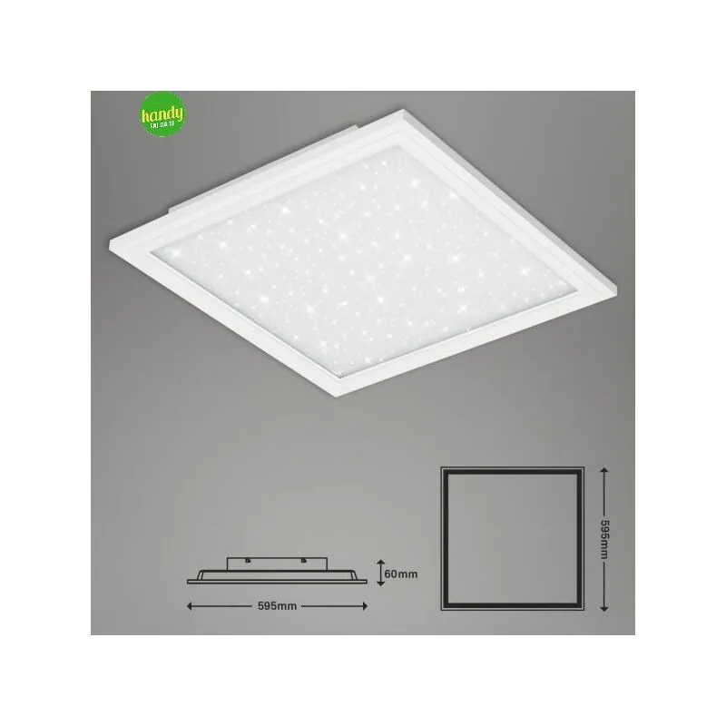  - Pannello Vesta 60x60 38w 4000k cielo stellato