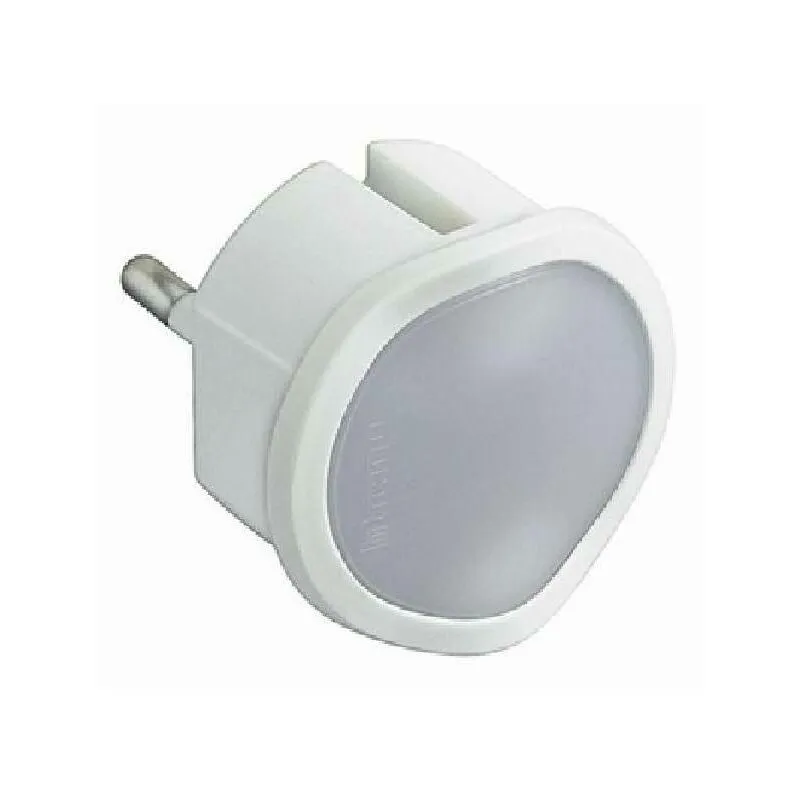 Kit - adattatore spina standard tedesca + luce emergenza colore bianco s3625dl - Bticino