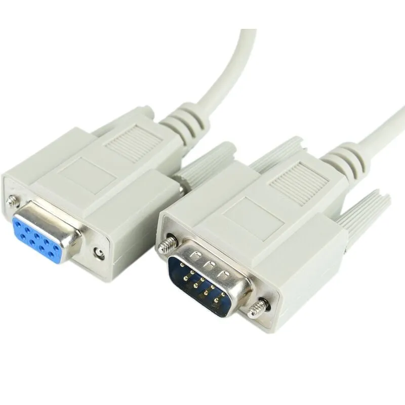 Cablemarkt - Cavo per Connessioni Seriali con Connettore DB9 - m / f 15 m