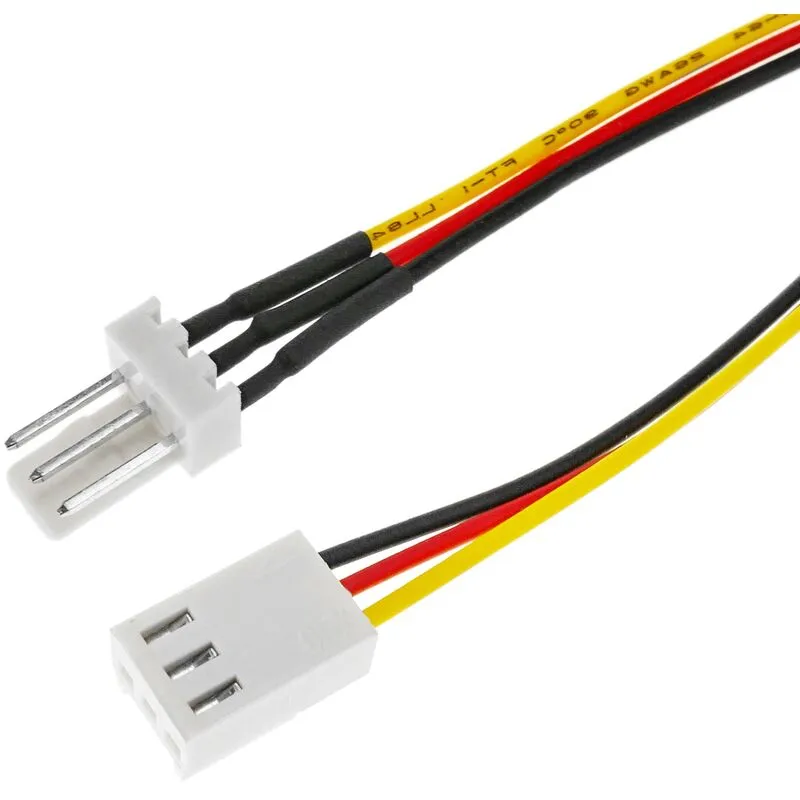 Cablemarkt - Connettore di alimentazione Molex 3 pin (m/f) Prolunga cavo 30 cm
