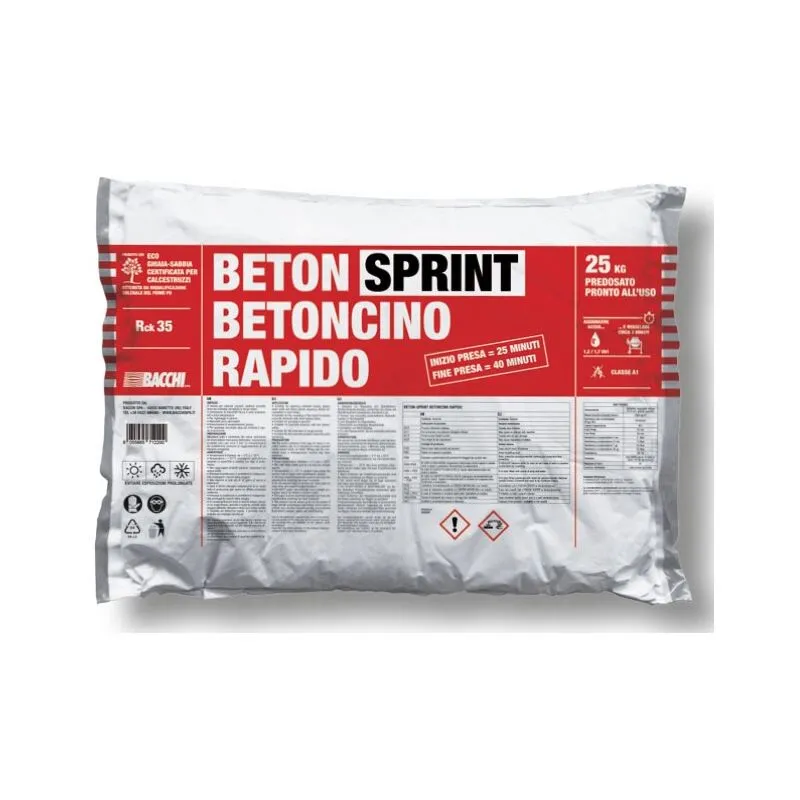 Calcestruzzo rapido Beton-Sprint Kg. 25