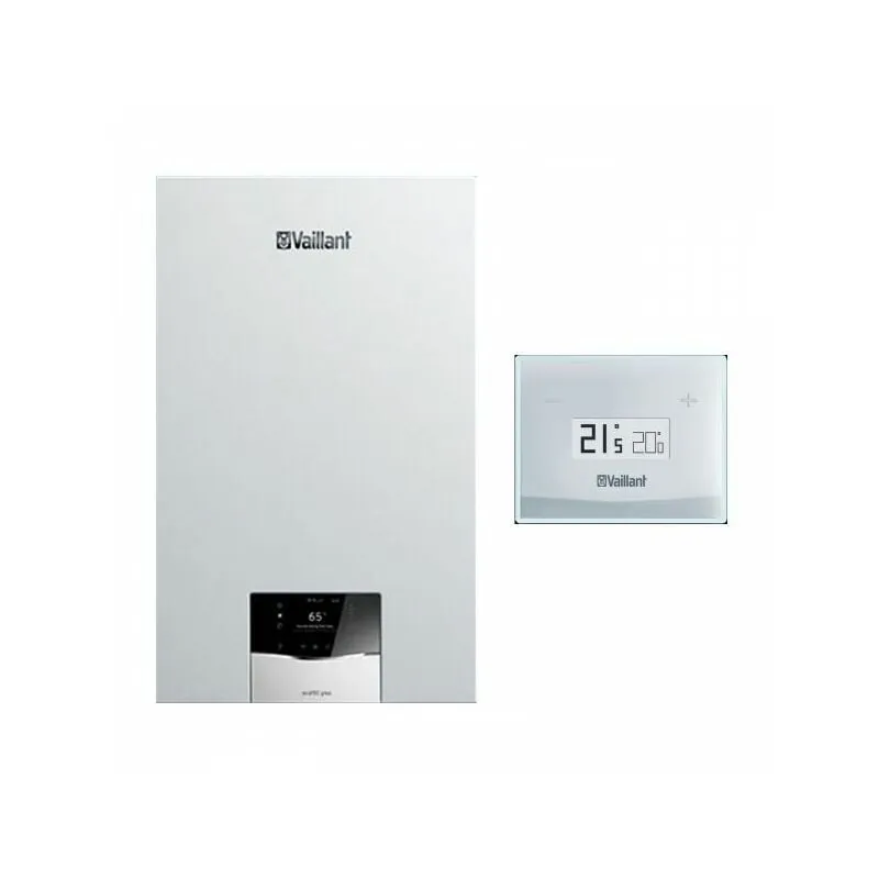 Vaillant - Caldaia a Condensazione ecoTEC Plus vmw 30 CS/1-5 cfi con Vsmart Wi-Fi 0010022023 Metano o Gpl Completa di kit scarico fumi Kit Fumi