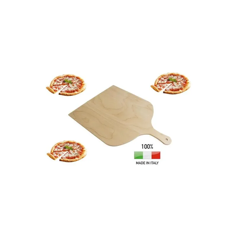 Pala Pizza Manico Legno Di Betulla 30 x 41 Cm Made In Italy - Calder