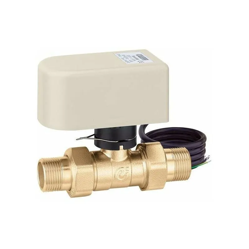 Valvola a sfera a due vie con motore con comando a 3 contatti Caleffi 6442 230V - 1/2'