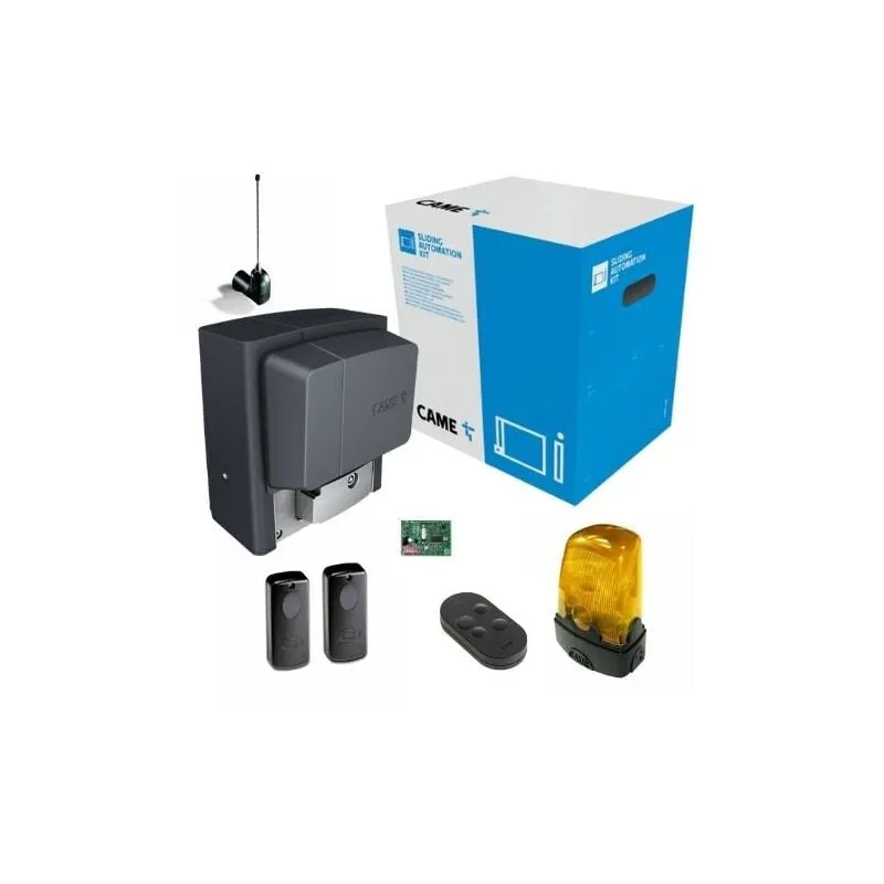 U2313 Kit automazione cancello scorrevole motore BX708AGS 800Kg 230V (ex BX-78) automatismo con telecomando - fotocellula - accessori - Came