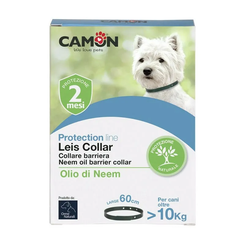 Camon - Leis Collare Olio di Neem 60 cm per Cani oltre i 10 Kg