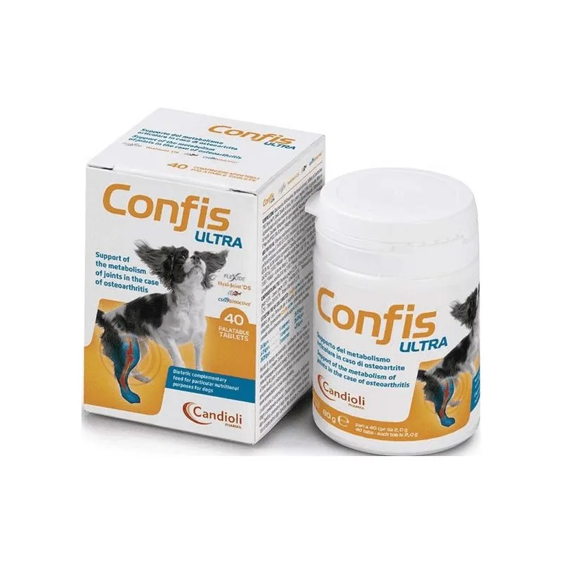 Confis Ultra 40 cpr per Cani da 80 gr - Candioli