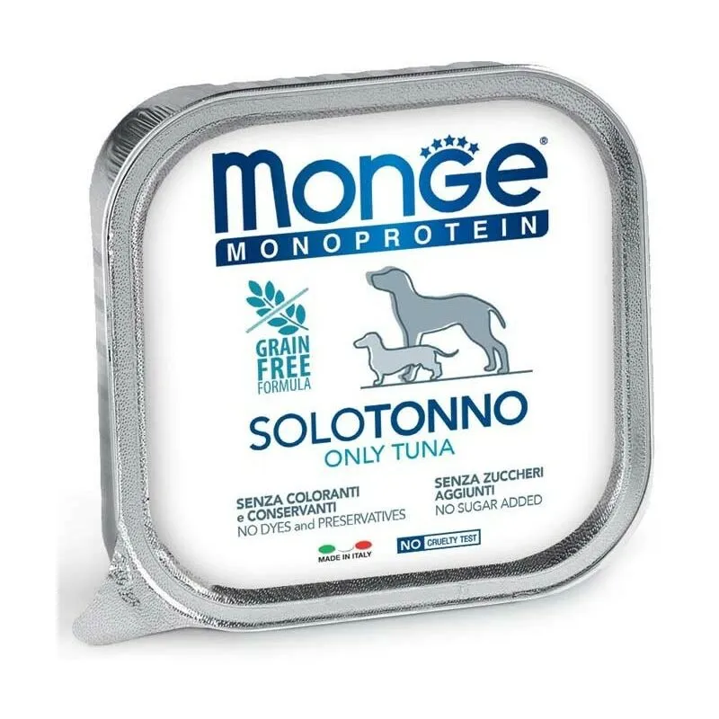 Monge - Cane - Solo Tonno size 400 gr