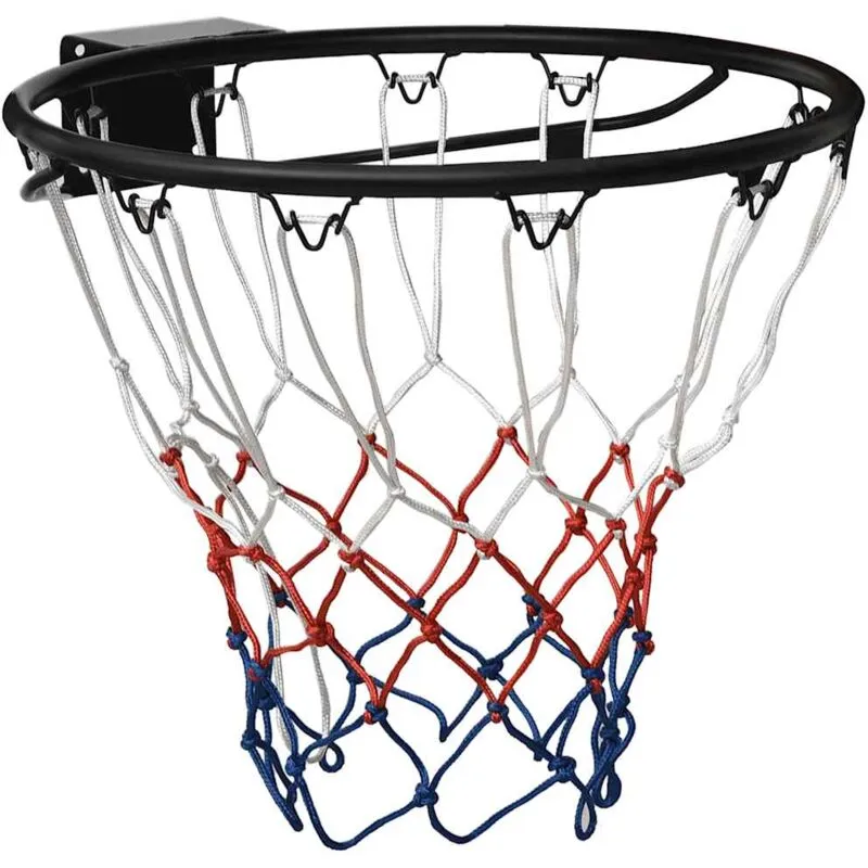 Canestro da Basket Nero 45 cm Acciaio - Vidaxl