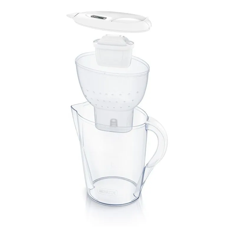  - Marella Filtro d'acqua manuale 2,4 l Bianco