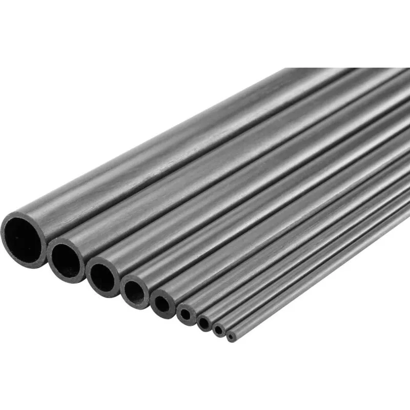 Tubo Carbonio (ø x l) 2.5 mm x 1000 mm Diam int: 1.5 mm 1 pz.