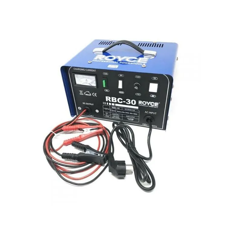 Topolenashop - carica batteria 12-24V 30A auto moto camper barca caricabatterie portatile