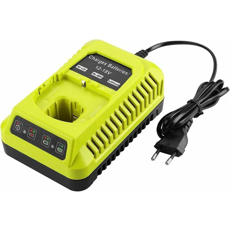 Caricabatterie sostitutivo BCL14181H, batteria Li-Ni sostitutiva, caricabatterie universale Ryobi ryobi 12v-18V ryobi P117 P108