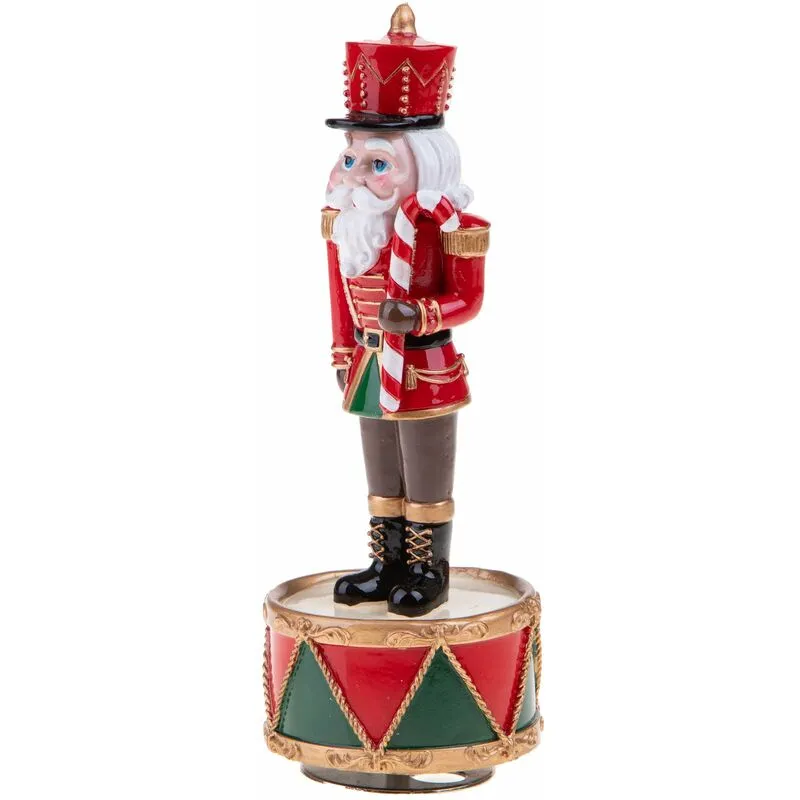 Carillon Soldato Schiaccianoci di Natale 22 cm