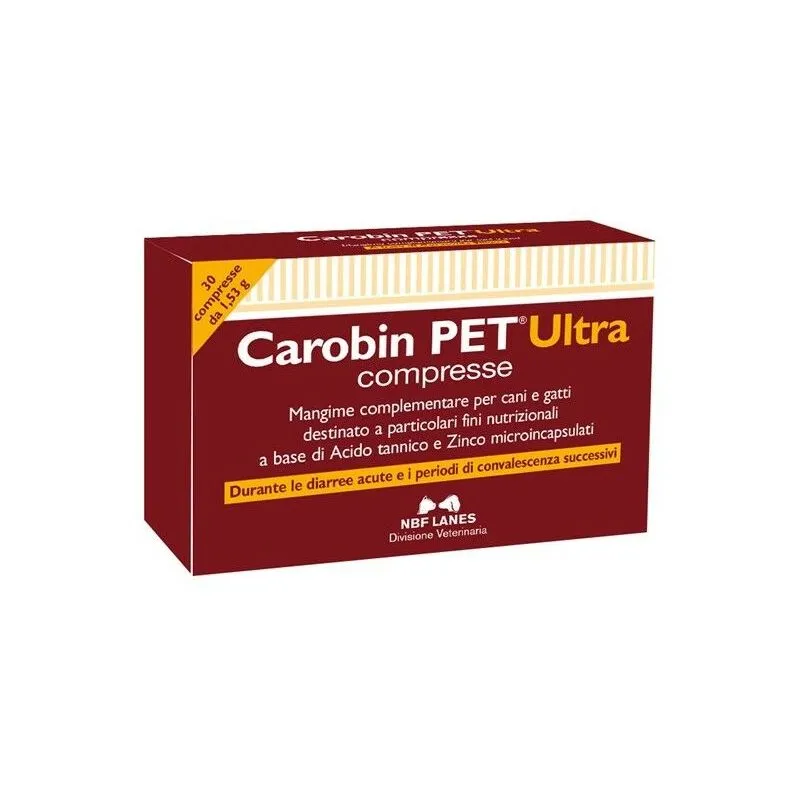  - Carobin pet ultra compresse