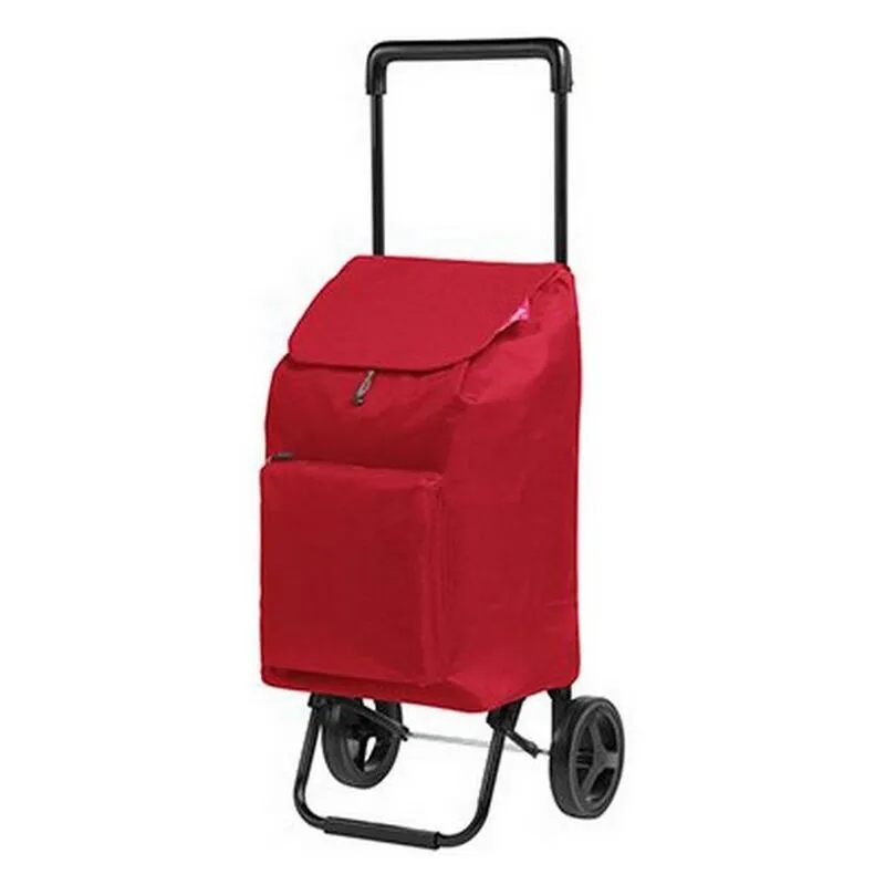 Gimi - carrello spesa argo new lt. 42 - cm. 30X36X94 h col. rosso