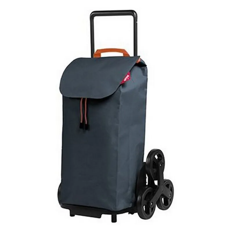 Carrello spesa tris new lt. 52 - cm. 51X44X96 h col. grigio