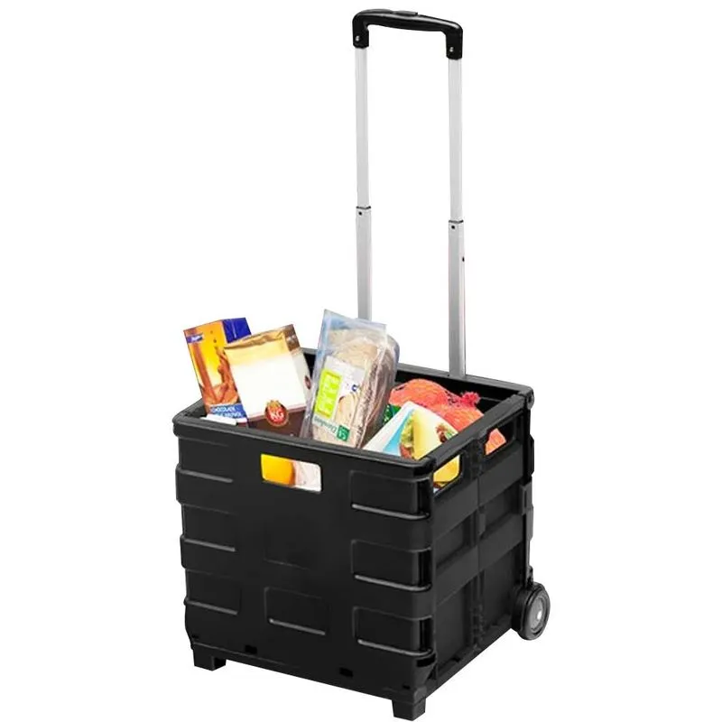 Outiror - Carrello Trolley Multiuso Pieghevole Kinzo 2 Ruote Manico Per Spesa e Campeggio