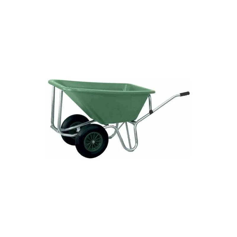 Carriola 2 ruote vasca pvc wilby lt 160 agricoltura (30127)
