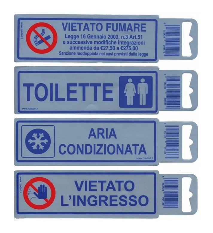  - Cartello Segnaletico - Segnaletica Adesiva Toilette Donna Argento 5x15 cm