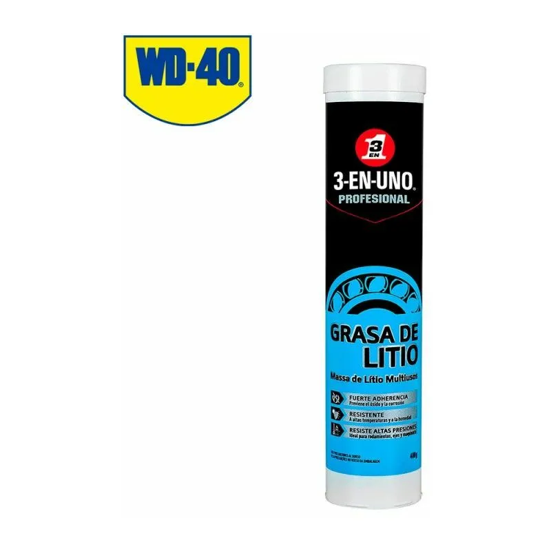 3-en-un - Tubo per grasso al litio multiuso 400gr 3 in 1 edm 08285