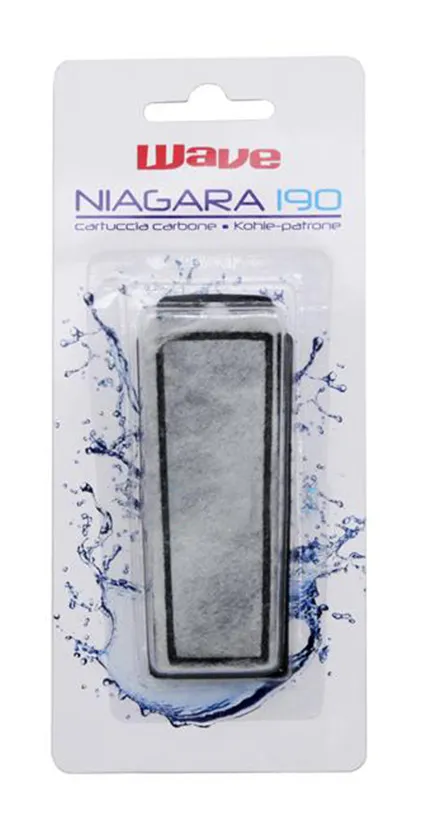 Ricambio Spugna Ovatta + Carbone per Filtro a Zainetto Niagara 190 - Wave