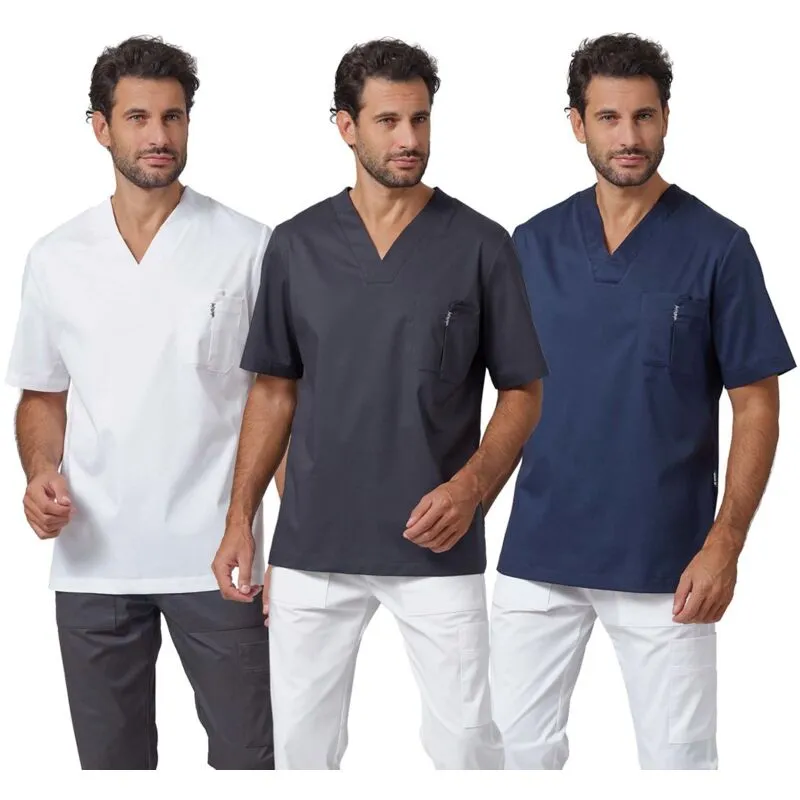 Siggi - Casacca medico Liam - m - Blu - Blu