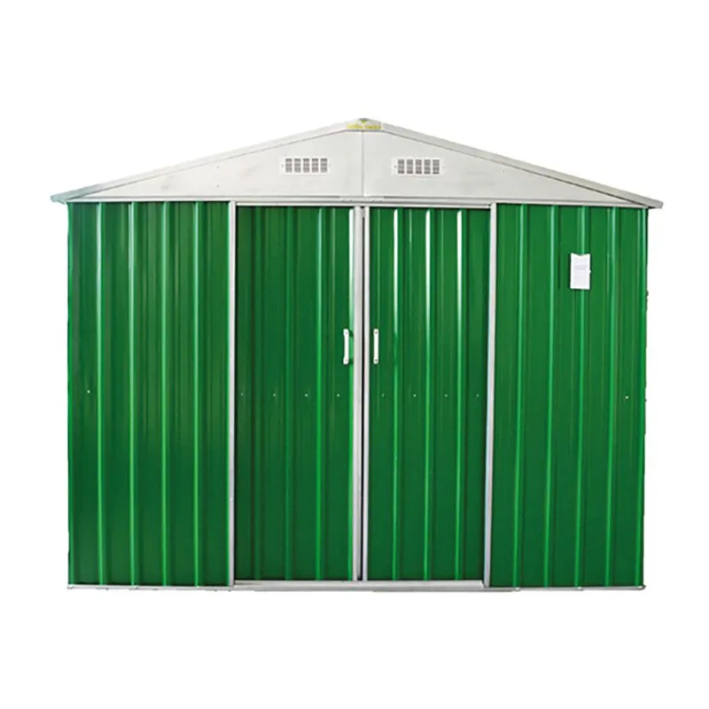 Casa casetta box porta attrezzi giardino 0,27mm ripostiglio 187x172x194cm