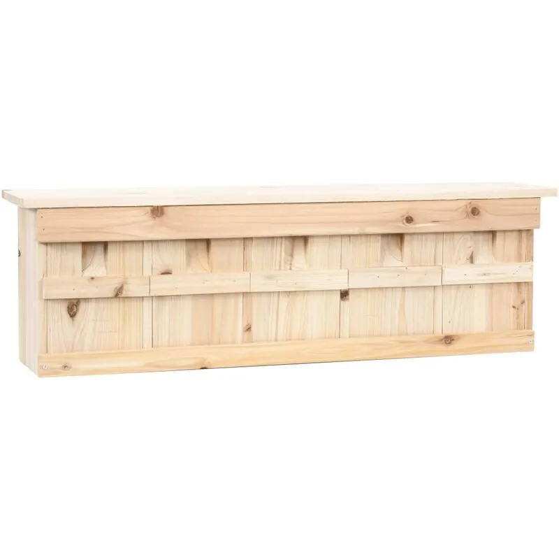 Vidaxl - Casetta per Passeri con 5 Camere 68x15x21 cm Legno di Abete 8195