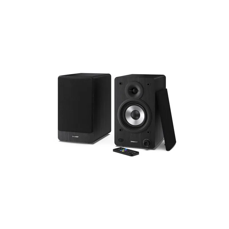   Bookshelf Speakers altoparlante 2-vie Nero Con cavo e senza cavo 60 W