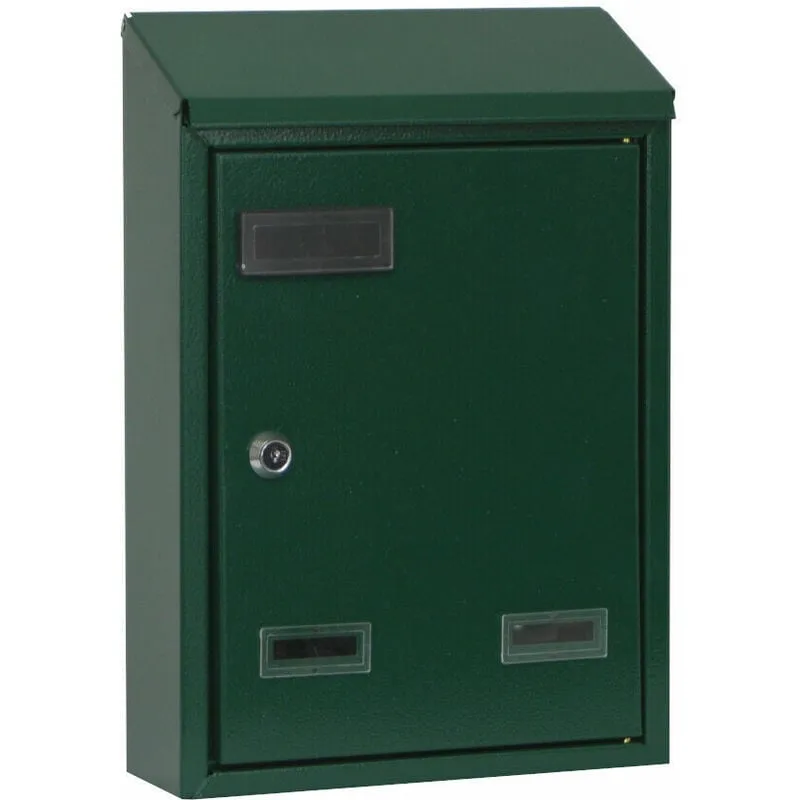 Artigianferro - 731.A - cassetta postale verde - 21x7xh30cm - posta