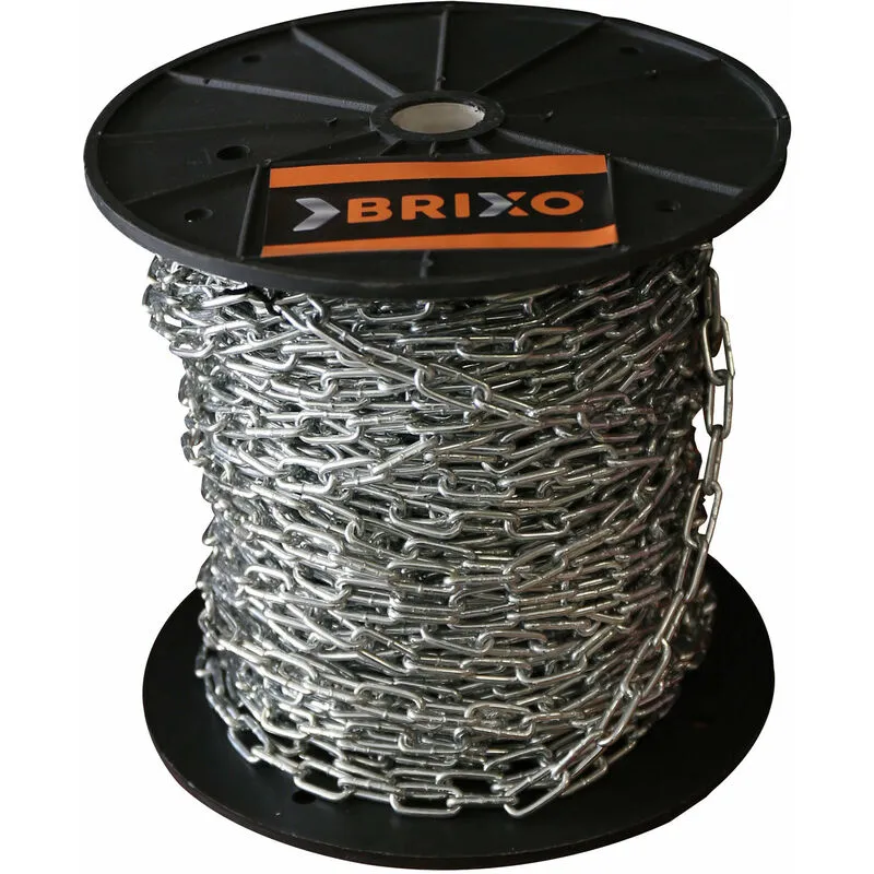 Brixo - Catena genovese su bobine N°11 - 1.6 mm. - 100 mt.