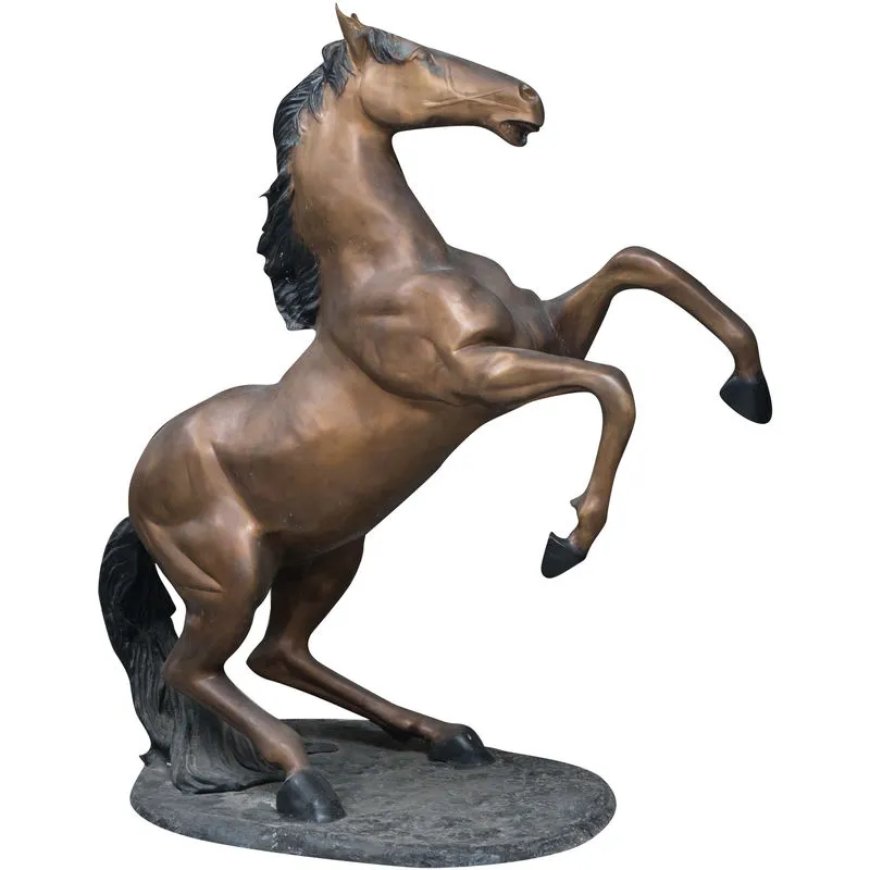 Cavallo in fusione di bronzo L125xPR62xH154 cm