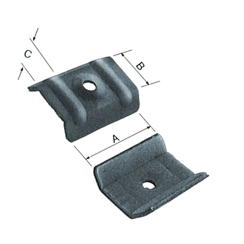 Q.ta'. 100 Cappellotto Per Coibentati Rosso Siena 46x22x14 Mm