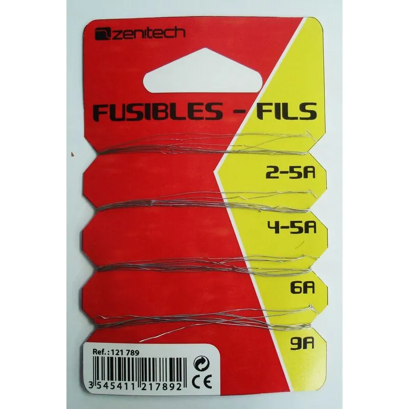 Cavo fusibile 2-5A + 4-5A + 6A + 9A Centrale Brico