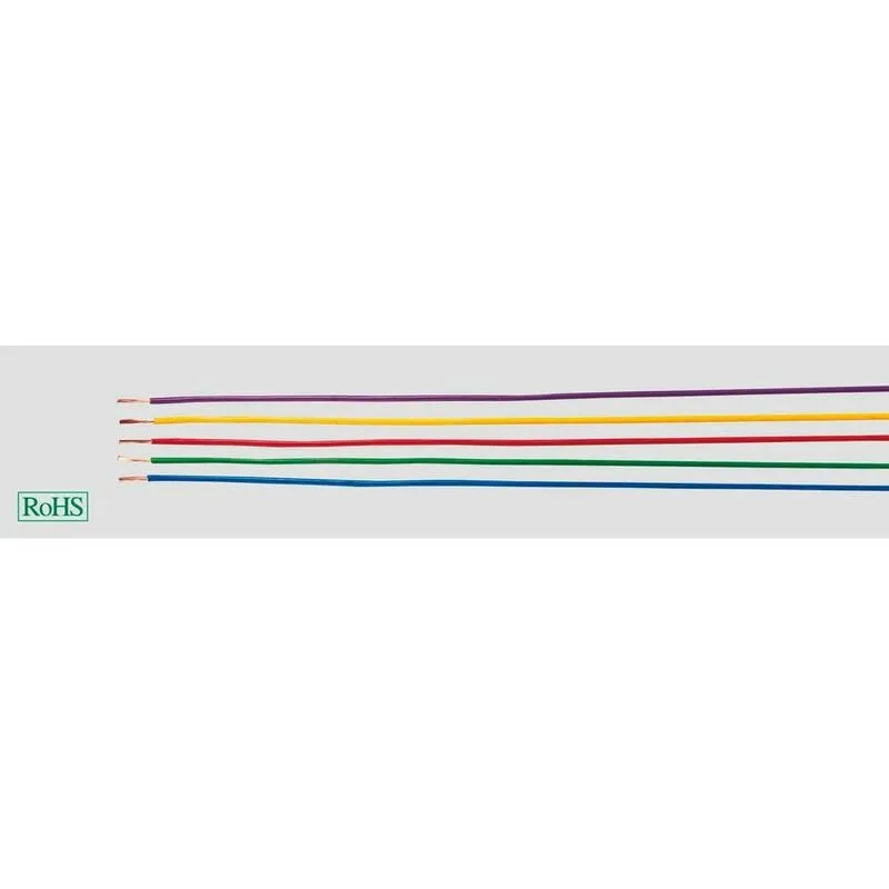 29114 Filo singolo H05V-K 1 g 1 mm² Verde, Giallo 100 m - Helukabel