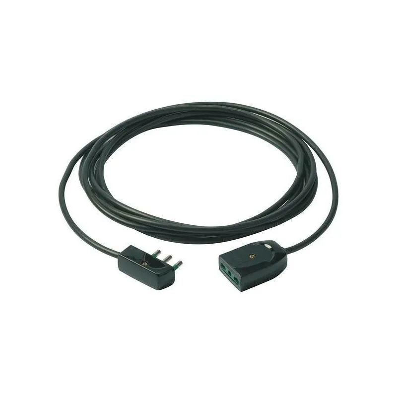 Vimar - cavo prolunga 3g1+spina piatta 3m colore nero 0p32386