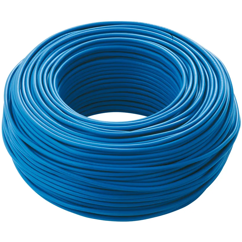 Cavo unipolare cordina unipolare antifiamma flessibile 1x1,5 mmq metri 100 no7v-k 05 blu