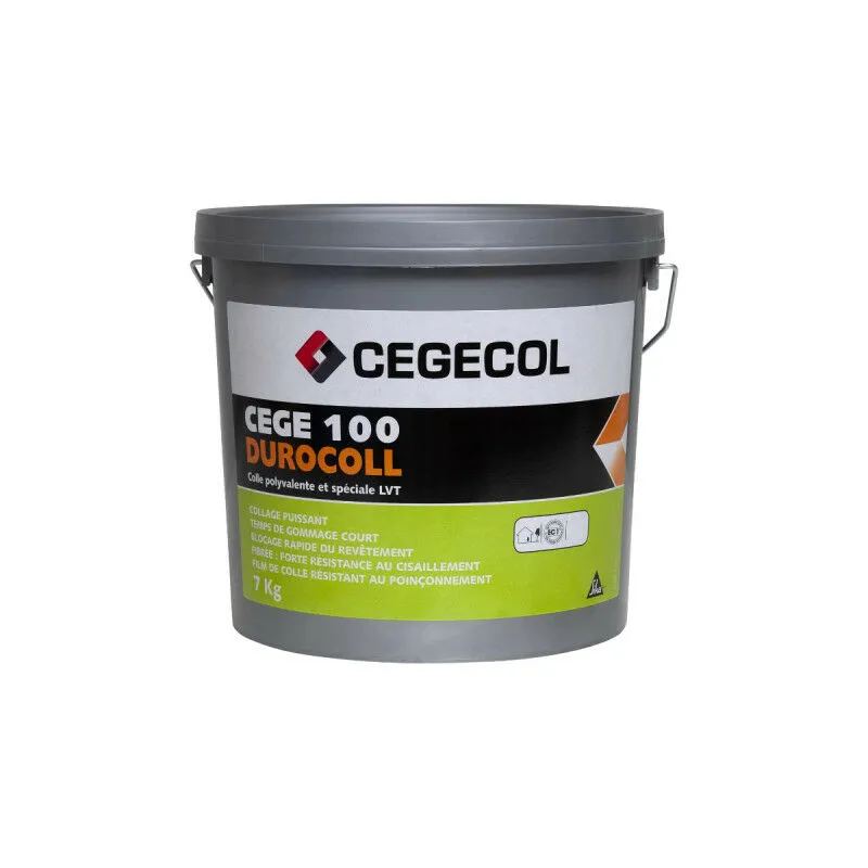 Cegecol - Cege 100 Durocoll Colla acrilica in fibra - Beige chiaro - 7 kg - 487681 - Beige