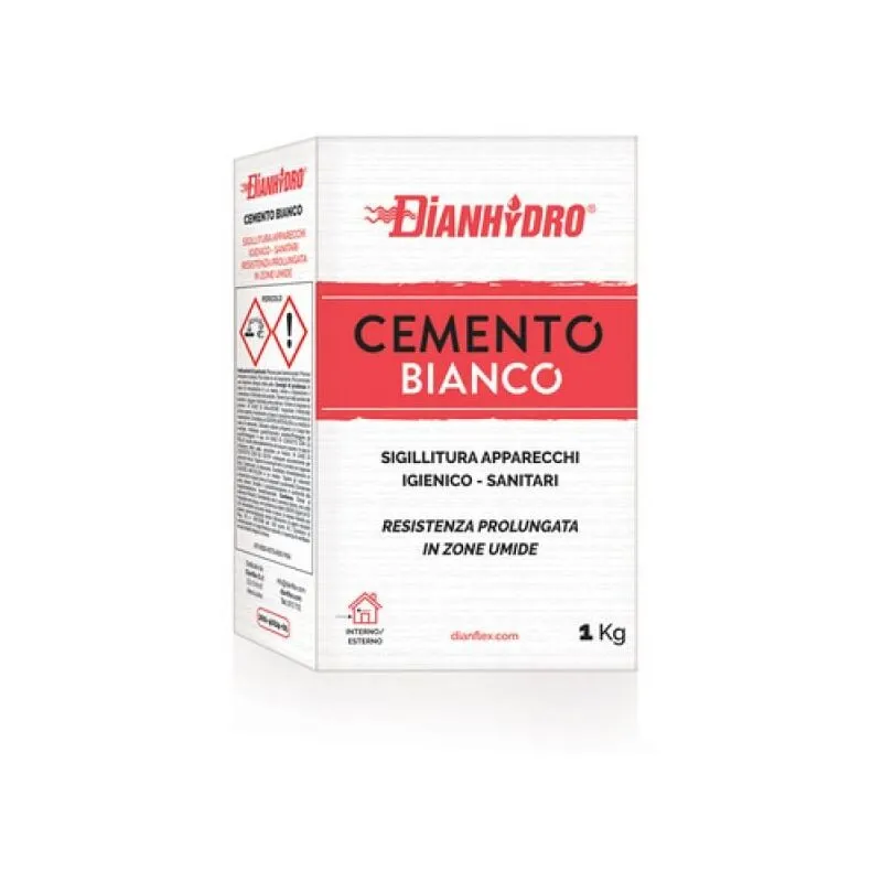 Dianflex - cemento bianco kg 5